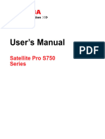 Satellite Pro s750 Series