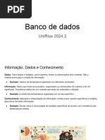 Banco de Dados - Etapa 1 Slides