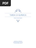 Tarea 13 Química