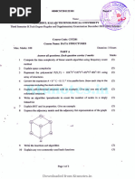 CST201 Data Structures, December 2022