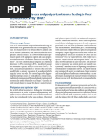 Hirschprung's Disease and Postpartum Trauma Leading To Fecal Incontinence: Why? How?