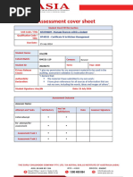 SITXFIN009 Student Assessment Tasks