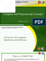 Computer and Programming Concepts