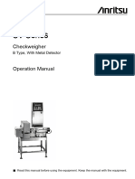 Anritsu Check Weigher