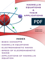 Maxwell'S Equations & Their Applications: BY, 09BEC035 09BEC036