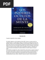 Los Poderes Ocultos de La Mente - Enrique de Vicente