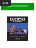 Ebooks File Statistics For Engineering and The Sciences 6th Edition William M. Mendenhall All Chapters