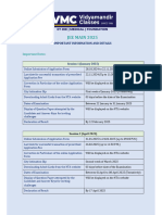 JEE - Main - 2025 Details