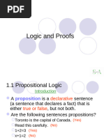 Lecture2 Logic&Proofs