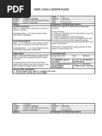 Year 2 Daily Lesson Plans: Content Standard