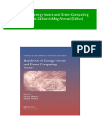 Instant Ebooks Textbook Handbook of Energy Aware and Green Computing Volume 1 1st Edition Ishfag Ahmad (Editor) Download All Chapters