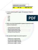 Chemistry Mock1