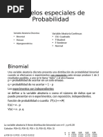 Aplicacion Practica Distribuciones Especiales de Probabilidad para Variable Aleatoria Discritas - 104630