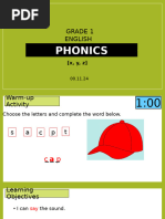 1 Phonic Book 8 X, Y, Z 23