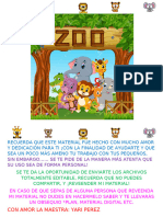 Proyecto Steam Animales Del Zoologico Mundo Magico Preescolar 1