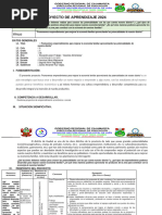 4° Proyecto Segundo Grado