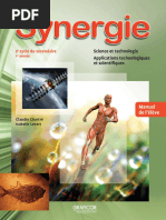 Synergie 2e Cycle Du Secondaire 1re Annee Manuel de Leleve Compress