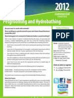 Petgrooming and Hydrobathing: Courses Commercial