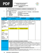 SESIÓN No EPT CONTABILIDAD 3ro REGLAS PARA DETERMINAR EL AUMENTO O DISMINUCION