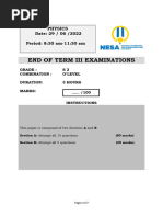 PHYSICS s2 QUESTION AND MARKING SCHEME