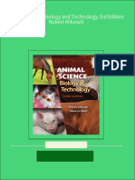 (Ebooks PDF) Download Animal Science Biology and Technology 3rd Edition Robert Mikesell Full Chapters