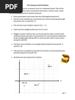 Practice Task Treasure Hunt