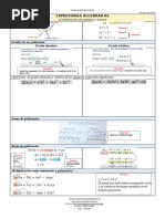 Expresiones Algebraicas