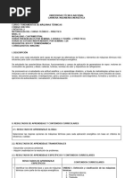 IER-1012 Fundamentos de Máquinas Térmicas