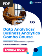 Data Analyst Business Analyst Combo Course Brochure 