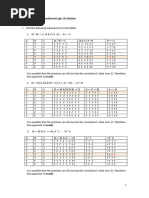 Exercise 9 Propositional (2) Solution