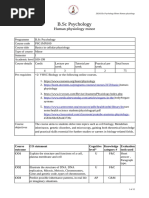 2024-07-01 BSC Psychology Human Physiology Syllabus