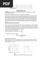 Lab No 10