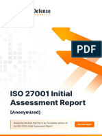 Anonymized ISO 27001 Assessment Report