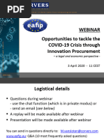 Eafip Webinar COVID19 Innovation Procurement Presentation - Final