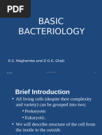 Basic Bacteriology - 01