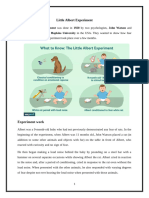 The Little Albert Experiment