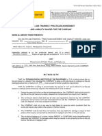 Tip-Cc-029 On - The - Job Training - Practicum Agreement For The Company PDP