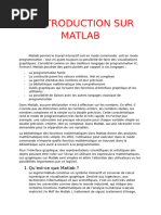 Introduction Sur Matlab