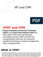 PERT and CPM