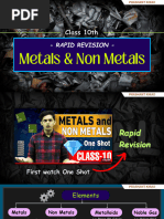 Rapid Revision-Metals and Non Metals (Prashant Kirad)