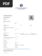 Bea Bianca Casapao Application Form