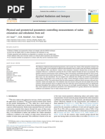 Physical and Geometrical Parameters Controlling Measurements of Radon Emanation and Exhalation From Soil