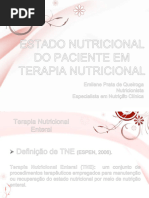 Estado Nutricional Do Paciente em Terapia Nutricional