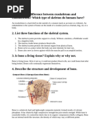 Bones Honor Answers