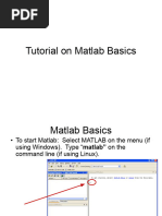 Matlab Tutorial