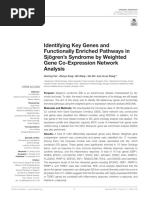 Identifying Key Genes and Functionally Enriched Pathways in Sjögren's Syndrome by Weighted Gene Co-Expression Network Analysis