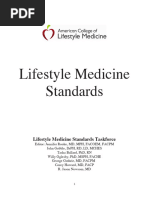 ACLM Standards - Adopted Fall 2012