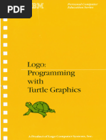 Logo Programming With Turtle Graphics IBM PC - Text