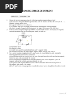 Magnetic Effect of Current-WS