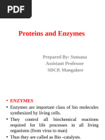 Protein and Enzymes